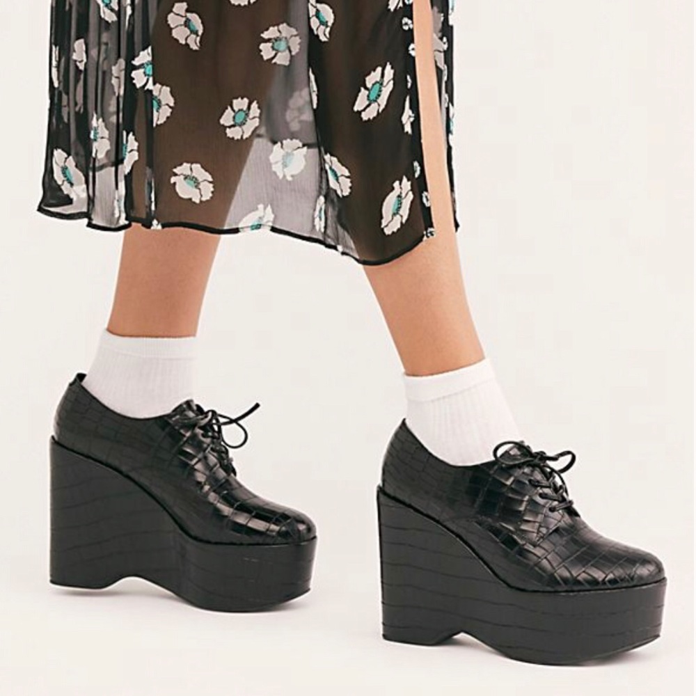 JEFFREY CAMPBELL LEONIE PLATFORM SHOE